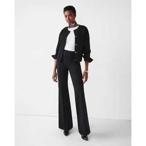 Spanx SPANXsupersmooth PerfectFit Ponte Flare Pant in Black Size XL